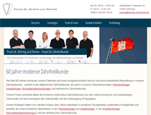 Tablet Screenshot of behring-und-partner.de